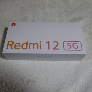 Xiaomi シャオミ Redmi 12 5G XIG03 スカイブルー メモリ4GB ストレージ128GB UQモバイル版 新品未開封