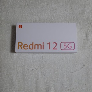 Xiaomi シャオミ Redmi 12 5G XIG03 ミッドナイトブラック メモリ4GB ストレージ128GB UQモバイル版 外装のみチェック品