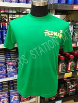 TEDMAN テッドマン Tシャツ ドライTシャツ TDRY-1800 バイクTシャツ シルキードライTシャツ エフ商会 グリーン XLサイズ_画像2