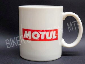 スピード出荷！MOTUL/モチュール/オリジナルマグカップ/MOTULロゴ/ホワイトレッド/マグカップ/正規品