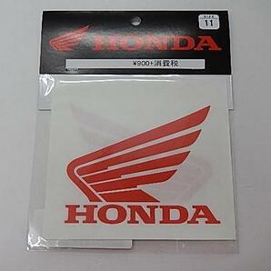 スピード出荷！HONDA/純正/ホンダ/ウイングデカール/レッド/ウイングステッカーの画像1