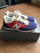 NEW BALANCE ニューバランス 720 ローカット スニーカー メンズ US7.5 D 25.5cm マルチカラー ネイビーレッド イエロー UL720SP1_画像4