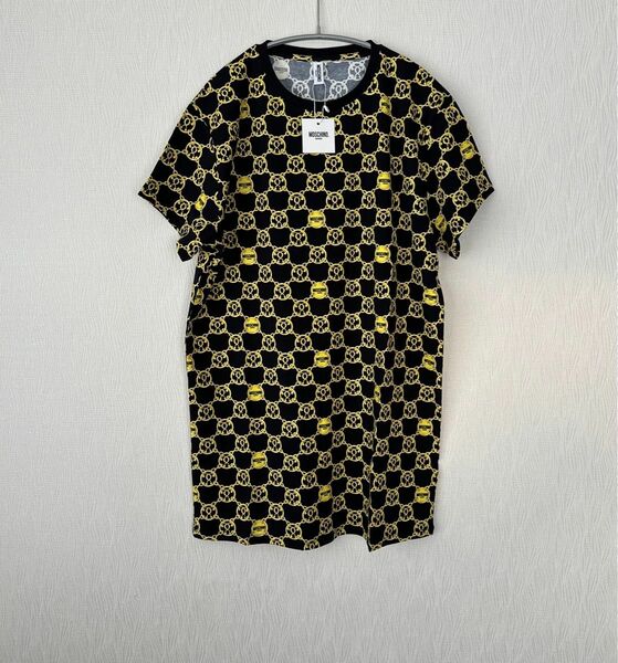 【新品】MOSCHINO モスキーノ　Tシャツワンピース