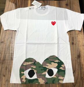 COMME des GARCONS PLAY Tシャツ メンズSサイズ　AZ-244