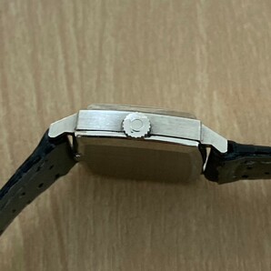 稼働 良品 OMEGA オメガ geneve ジュネーブ 手巻き シルバー文字盤 レディース腕時計 アンティークの画像2