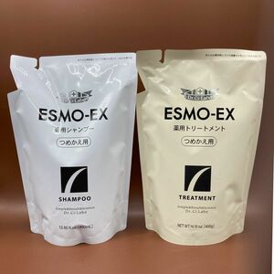 ドクターシーラボ エスモEX 薬用シャンプー&トリートメント セット つめかえ用