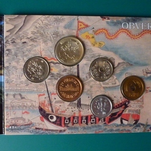 2001年 琉球王国のグスク及び関連遺産群 世界文化遺産 貨幣セット 美品  未使用  コ-17-0sの画像2