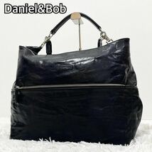 1円〜【極美品】Daniel&Bob ダニエル&ボブ ジャスミン ローディ 2way ショルダーバッグ トートバッグ ブラック 黒_画像1