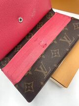 ★LOUIS VUITTON ★ルイ・ヴィトン モノグラム エピ ポルトフォイユ マリールーロン 長財布 リカラー　レディース_画像6