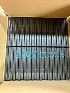 新品同様中古黒DVDケース100枚セット！！激安！メディア!収納！保護空ケース DVDトールケース CD