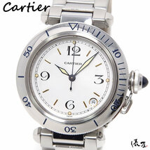 【カルティエ】パシャ 35mm 初期モデル 自動巻 OH済み 極美品 メンズ レディース 時計 Cartier Pasha 俵屋_画像1