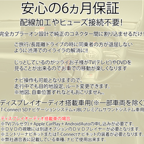 プラド150系 後期 R2.8～ テレビキット トヨタ ディスプレイオーディオ 走行中 TV /DVD 視聴 ＆ ナビ操作 キャンセラー テレビジャンパーの画像2