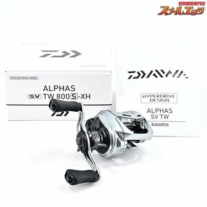 ★☆【ダイワ】 22アルファス SV TW 800S-XH シャロースプールモデル DAIWA ALPHAS SHALLOW★☆m33687