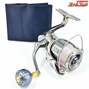 ★☆【シマノ】 18ステラ 4000XG 夢屋アルミラウンド型パワーハンドルノブサイズS装着 SHIMANO STELLA★☆m34248