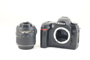 ニコン Nikon D70s ボディ AF-S Nikkor 18-55mm f3.5-5.6G DX VR セット カード　バッテリー