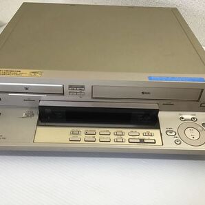 SONY／ソニー DV&S-VHSダブルビデオデッキ WV-DR7 動作確認済 純正リモコン付 ミニDVテープのおまけ付 レコーダーの画像3