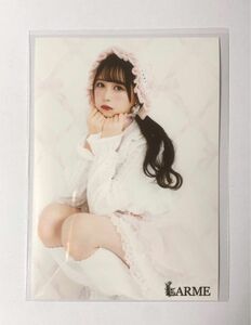  フルーツジッパー larme ラルム コラボ 松本かれん 生写真 正面アップ 新品未使用 L判 横向きアップ