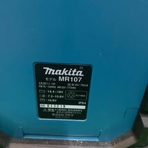 マキタ 充電式ラジオ makita 充電器別売 現場ラジオ MR107_画像4