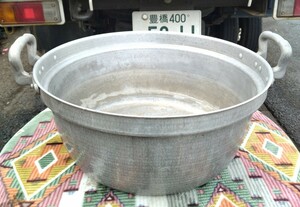 コイヌ印 ナカオ アルミ 51cm 大型 両手鍋 中尾アルミ 業務用 大鍋 厨房器具