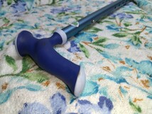 FujiHome 杖 ブルー系 軽量 ステッキ 高さ調整 アルミ_画像6