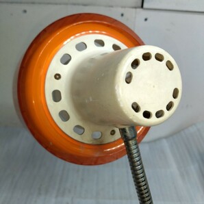 SANYO サンヨー 電気スタンド LS-306 オレンジ 昭和レトロ 当時物 照明の画像5