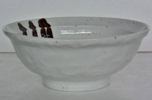 !! stone eyes ramen porcelain bowl sand eyes white * business use tableware!!