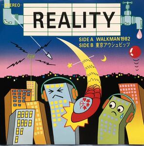 新品同様 REALITY Walkman 1982/東京アウシュビッツ 7EP リアリティ E.L.L. Records　HIKO'ｓ