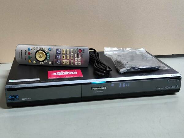 ★Panasonic ★ DMR-BW850 ★ HDD/BD ブルーレイレコーダー★ リモコン HDMI 付 HDD 500GB ★ 動作確認品 .20009年製 0904