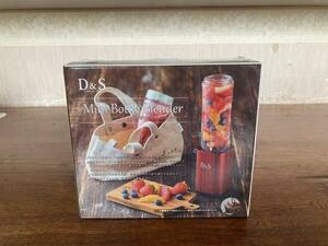 D&S　ミニボトルブレンダー　レッド　280ｍｌ