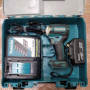 [ Makita ] rechargeable impact driver TD171D set grease up ending 18V makita