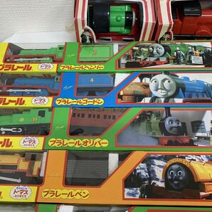 レトロ プラレール 機関車トーマス Thomas 絶版初期型多数 ちからもちゴードン など 21点まとめ売り コレクター放出品 おしゃべりトーマスの画像3