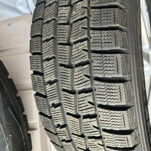 【中古】ダンロップ WINTER MAXX 195/65R1519年第4週製造 摩耗少 タイヤホイールセット ホイールオフセット6J ＋45 PCD114.3-5hの画像6