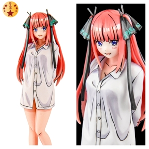 ☆★二次元 リペイント★☆ 中野二乃 五等分の花嫁∬ Fascinity Figure 二乃 彼シャツ フィギュア figure 二次元塗装 2次元 美少女