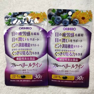 2 sack olihiro blueberry ru Tein 30 bead 30 day minute [ functionality display food ] Bill Berry .. Anne to cyanin ru Tein 