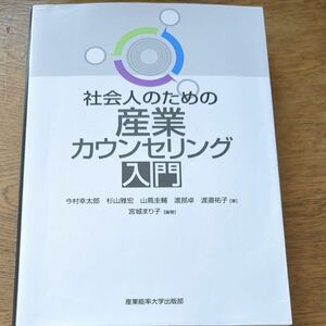 社会人のための産業カウンセリング入門 今村幸太郎／著　杉山雅宏／著　山蔦圭輔／著　渡部卓／著　渡邉祐子／著　宮城まり子／編著