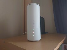 白ロム 利用制限〇 AU Speed Wi-Fi HOME 5G L11 ZTR01SWA White ホワイト ルーター_画像1