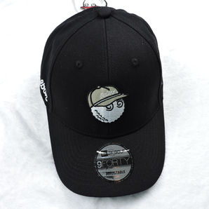 ブラック マルボンゴルフ キャップ ゴルフキャップ カジュアル スポーツ 四季通用 メンズ 帽子の画像5
