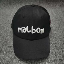 Malbon キャップ 2色 ベースボールキャップ ゴルフキャップ フリーサイズ 男女兼用 帽子 新品送料無料_画像6