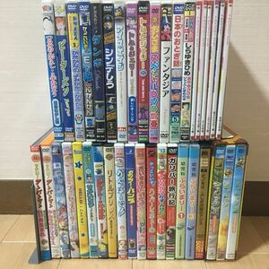 DVD[ Kids child oriented DVD 39 pieces set set sale ] Anpanman / Tom . Jerry / fairy tale / old tale / not not ../ anime /* present condition sale E-1234