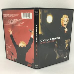 DVD『 CYNDY LAUPER / LIVE...AT LAST 輸入盤』※動作確認済み/シンディ・ローパー/リージョンフリー/GIRLS JUST WANT TO HAVE FUN/V-1278の画像3