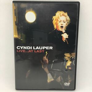 DVD『 CYNDY LAUPER / LIVE...AT LAST 輸入盤』※動作確認済み/シンディ・ローパー/リージョンフリー/GIRLS JUST WANT TO HAVE FUN/V-1278の画像1