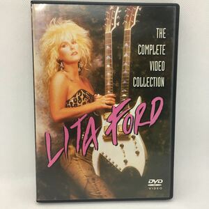 DVD『LITA FORD THE COMPLETE VIDEO COLLECTION 輸入盤』※動作確認済み/日本製のプレイヤーで視聴可能/RUUNAWAYS/リタ・フォード/ Ⅴ-1295