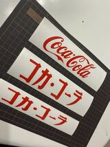 Coca-Cola コカ・コーラ　カッティングステッカー　送料一律84円　当時　旧車　昭和　ヤンキー_画像4