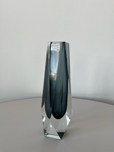 [150] MURANOガラス フラワーベース vintage ビンテージ ヴィンテージ 北欧 70s 80s 90s ミッドセンチュリー デンマーク ITALY 
