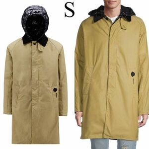 S　MONCLER GENIUS BARBOUR BARRA 定価37万　モンクレール　バブアー　ダウン　コート