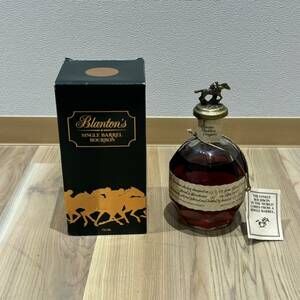 [AMT-10398] Blanton's ブラントン シングルバレル 1993 6/3 ウイスキー 750ml 46.5% 箱付き 布袋付き 未開栓 アルコール お酒 レア 希少