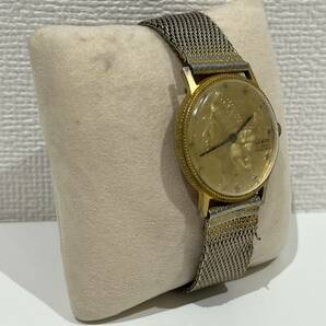 【AMT-10529】1円～LEMAN ルマン 17JEWELS コイン 紳士 メンズ 男性 手巻き 腕時計 SHOCKPROOF ゴールド コレクション ウォッチ ジャンク品の画像5