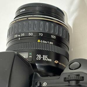 【AMT-10607】CANON EOS 5 キャノン EF 28-105mm 1:3.5-4.5 フィルムカメラ 一眼レフ オートフォーカス カメラ本体 ボディ ジャンク品の画像5