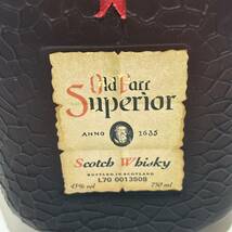 【AMT-10658】オールドパー スペリオール Old Parr Superior 750ml 43% スコッチウイスキー 未開栓 古酒 お酒 洋酒 アルコール ウイスキー_画像2