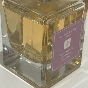 【AMT-10662】JO MALONE ROSE WATER＆VANILLA ジョーマロン ローズウォーター＆バニラ コロン 香水 50ml 残量多 レディース コスメ 美容の画像4